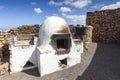 Traditional clay oven from the Canary Islands Royalty Free Stock Photo