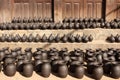 Traditional clay pottery Royalty Free Stock Photo