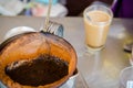 The traditional coffee culture in Southeast Asia.