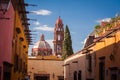 Traditional colonial streets of San Miguel de Allende