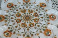 Traditional colorful floral marble tabletops for sale, Agra