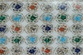 Traditional colorful floral marble tabletops for sale, Agra