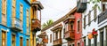 Teror - beautiful traditional town with colorful houses in Gran Canaria. Canary islands