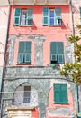 Traditional colorful houses at Vernazza village Cinque Terre Italy Royalty Free Stock Photo
