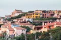 Traditional colorful italian houses, Sardinia, Italy