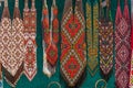 Traditional colourful Ukrainian patterns