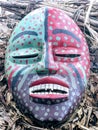 Traditional Congolese Tribal Mask in National Museum in Kinshasa