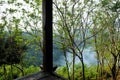 A traditional corner of the building on the manganese fruit garden Tours