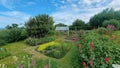 Traditional Cornish Country Garden