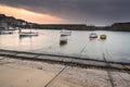 A traditional Cornish fishing village Royalty Free Stock Photo