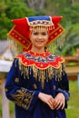 Traditional Costume of Negeri Sembilan Royalty Free Stock Photo