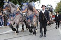 Traditional costume parade in Munich Bavaria