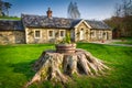 Traditional cottage house in Killarney National Park, Ireland Royalty Free Stock Photo