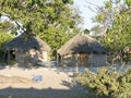 Traditional cottage in northern Botswana