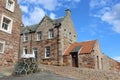 Traditional cottages by harbour, Crail, Scotland