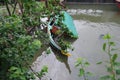 Boat accident in river of buriganga dhaka bangladesh.