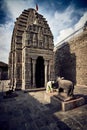 Traditional countryside Gauri Shankar Temple in Naggar. Himachal Pradesh Royalty Free Stock Photo