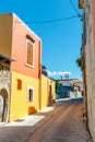 Traditional creten village Margarites, Crete, Greece Royalty Free Stock Photo