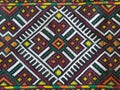 Traditional cross-stitch. Vintage Ukrainian cross-stitch. Juicy colors.