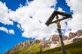 Traditional Crufix in Dolomiti Region - Italy