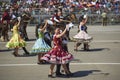 Military parade as part of the Fiestas Patrias commemorations in Santiago, Chile