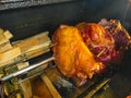 Traditional Czech street food - pork