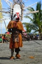 Traditional dance mask festival Papua New Guinea