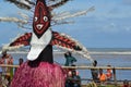 Traditional dance mask festival Papua New Guinea