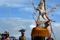 Traditional dance mask festival Papua New Guinea