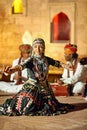 Traditional dance performance in Khimsar Rajasthan Royalty Free Stock Photo