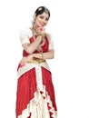 Traditional dancer from india Royalty Free Stock Photo