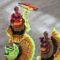 Traditional dancers in Cartagena, Colombia