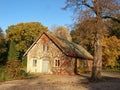 Traditional Danish country home Denmark Royalty Free Stock Photo