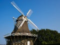 Traditional Danish windmill Royalty Free Stock Photo