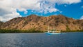 Traditional day boat in Komodo National Park