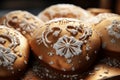 Traditional Day of the Dead Bread Pan de Muerto