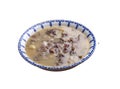 Turkish traditional tripe soup iskembe corbasi and offal soup, Turkish Meat Soup Kelle Paca ( Royalty Free Stock Photo