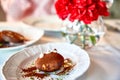 Traditional dessert of the USSR and Russia-kartoshka Royalty Free Stock Photo