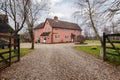 Traditional Detached Suffolk Cottage Royalty Free Stock Photo