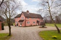 Traditional Detached Suffolk Cottage Royalty Free Stock Photo