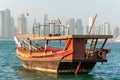 Traditional dhow boat in Qatar