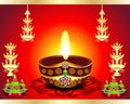 Traditional Diwali Background