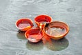 Traditional Diwali lamps