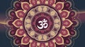 Traditional Diwali Symbols Mandala Design