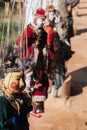 Traditional dolls for sale in the market