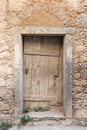 Traditional Door in Mesta, Chios Island, Greece