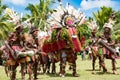 Impressive dragon dance ceremony,Kopar village, Sepik River, Papua New Guinea