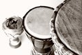 Traditional drums Royalty Free Stock Photo