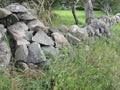 Traditional drystone wall