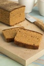 Traditional dutch breakfast cake and slices